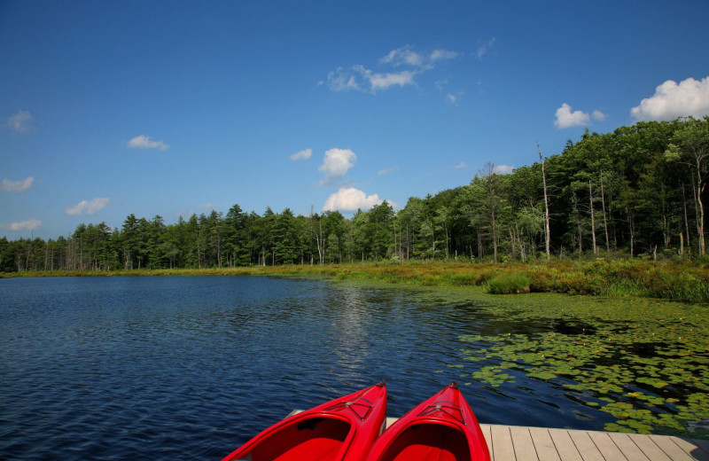 Lake at The Lodge at Woodloch.