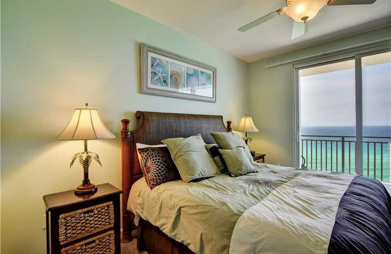 Guest bedroom at Splash Resort.