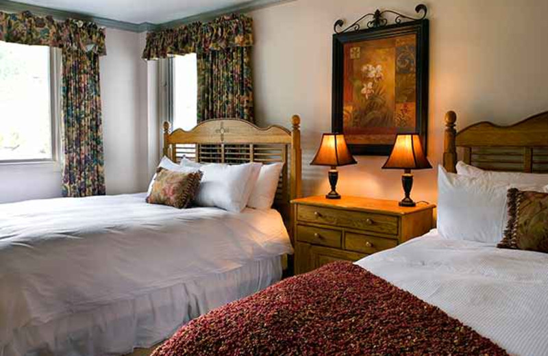 Guest bedroom at Lodge Tower.