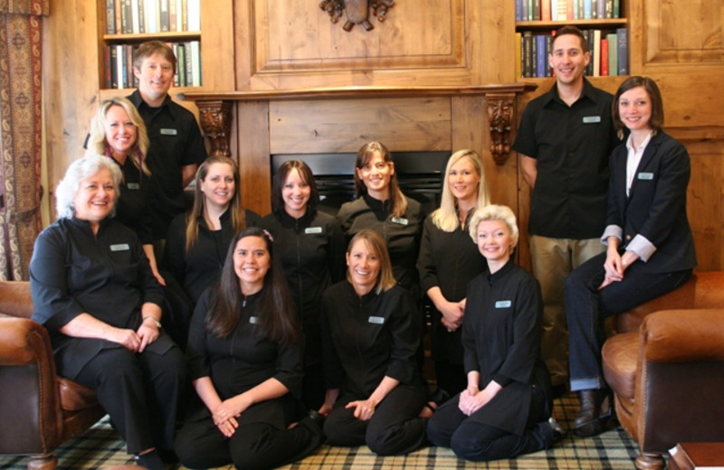 Staff at Rusty Parrot Lodge.