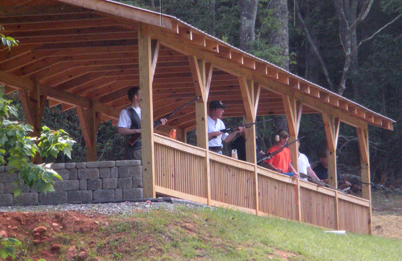 Shooting range near Blue Sky Cabin Rentals.