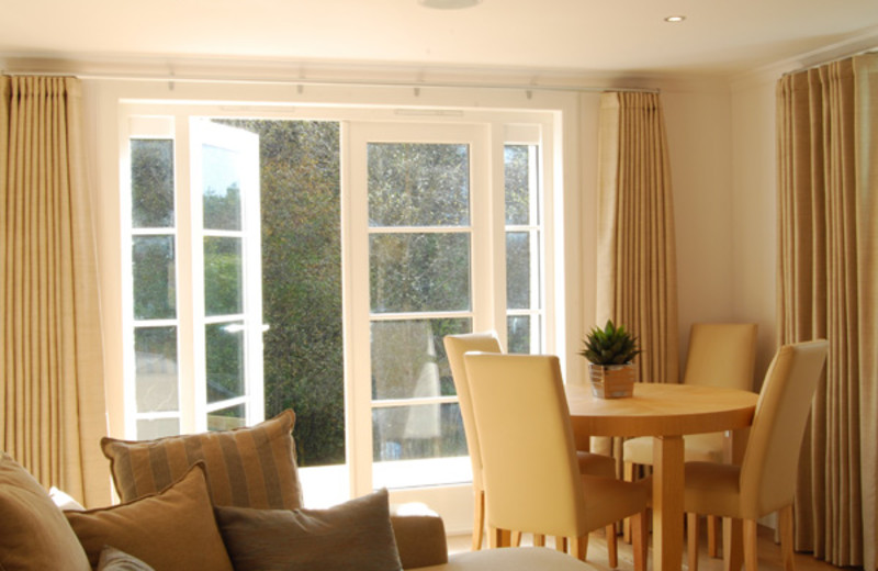 Cottage interior at West Highlands.