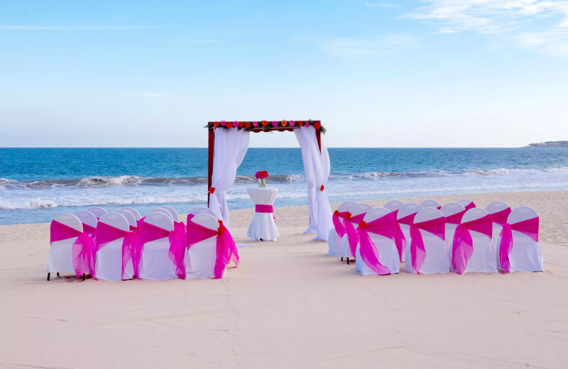 Beach wedding at Royal Solaris - Los Cabos.