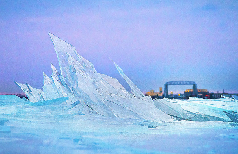 Ice at Beacon Pointe Resort.