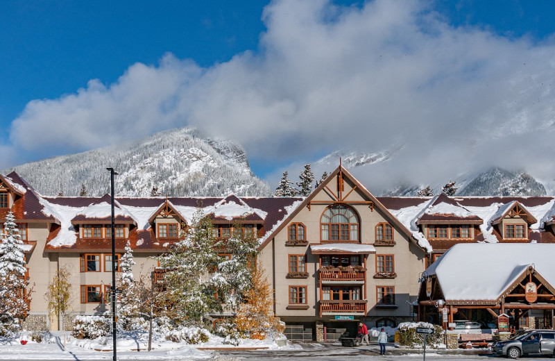 Exterior view of Banff Caribou Lodge & Spa.