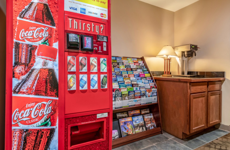 Vending machine at The INN at Gig Harbor.