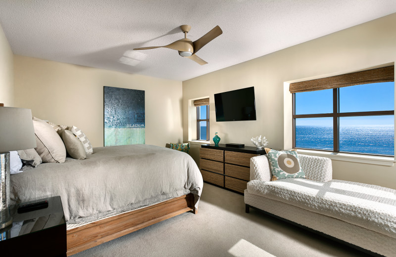 Guest room at North Beach Plantation.