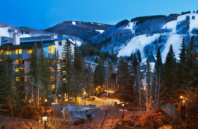 Exterior view of Vail's Mountain Haus.