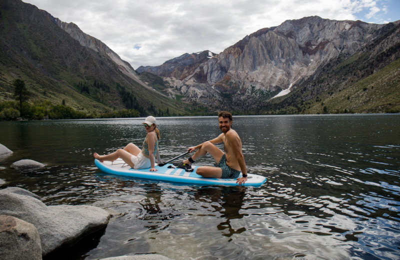 Paddle board at Outbound Mammoth.