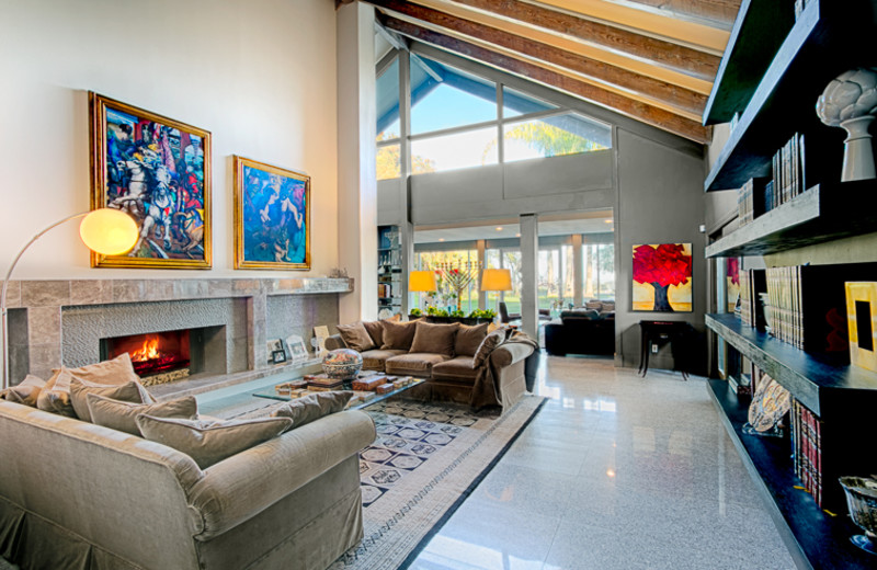 Rental living room at Seabreeze Vacation Rentals, LLC-Orange County.