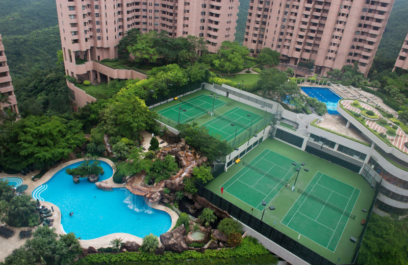 Exterior view of Hong Kong Parkview Hotel.