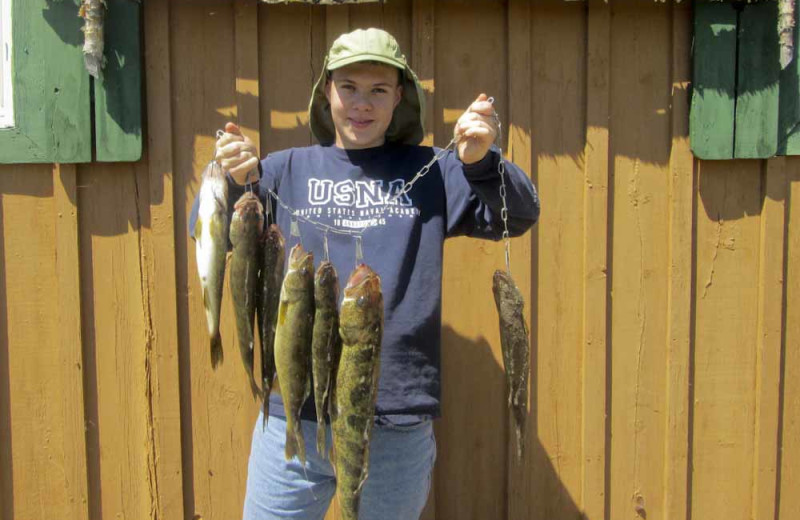 Fishing at Brennan Harbour Resort.