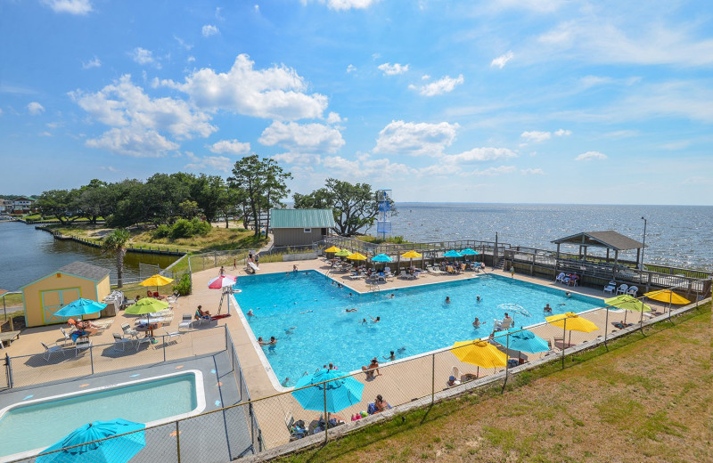 Community pool at Joe Lamb Jr. & Associates Vacation Rentals.