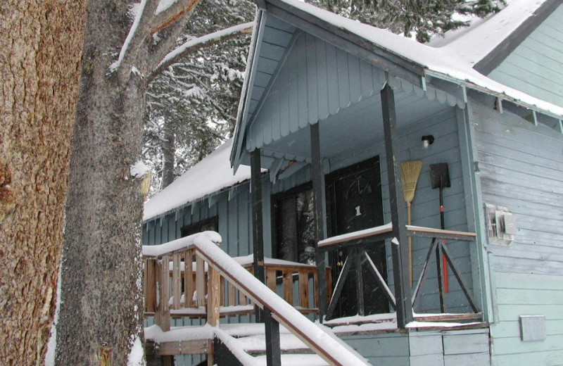 Cabins at Reverse Creek Lodge.