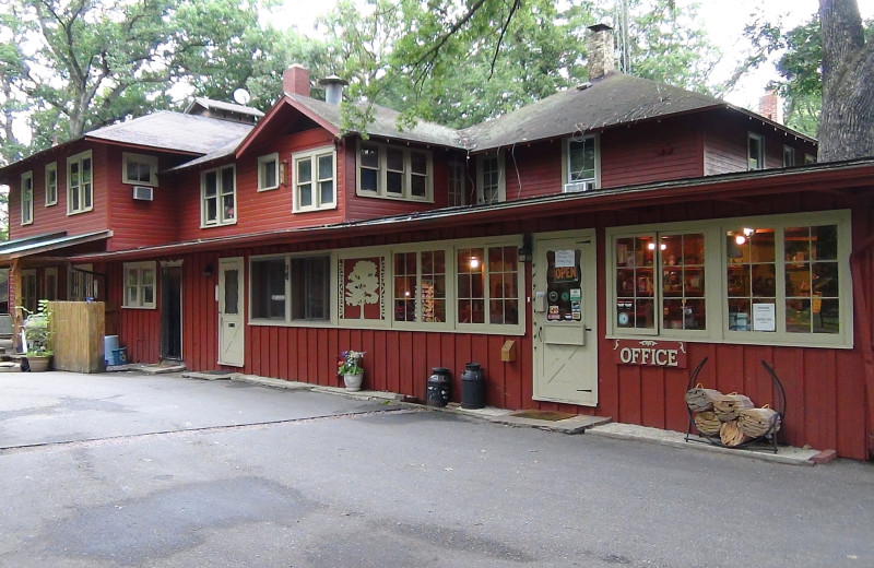 Exterior view of Birchcliff Resort.