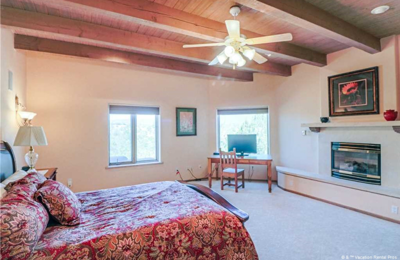 Rental bedroom at Vacation Rental Pros - Santa Fe.