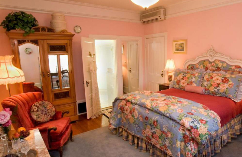 Guest room at The Bissell House.