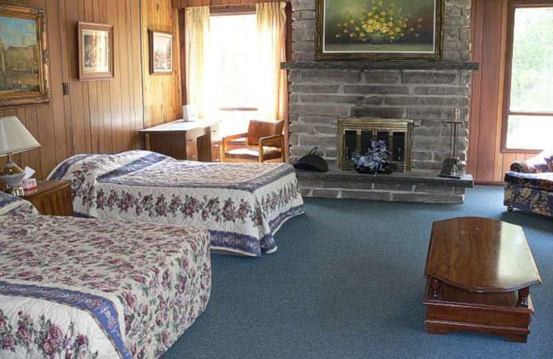 Guest Room at the Red Bay Lodge