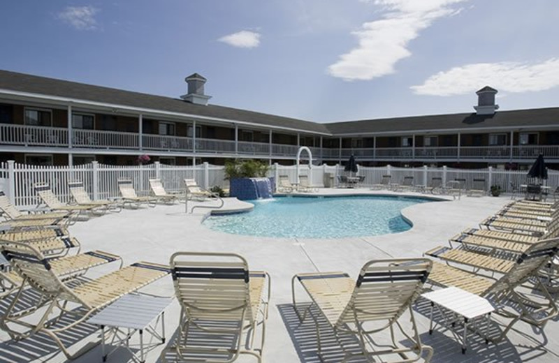 Outdoor pool at Sands by the Sea.