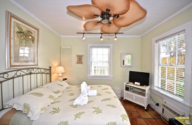 Guest room at Garden House Bed & Breakfast.