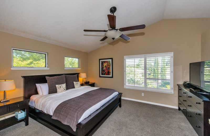 Rental bedroom at Woodfield Properties.