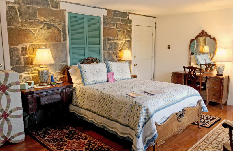 Guest room at Battlefield Bed & Breakfast.