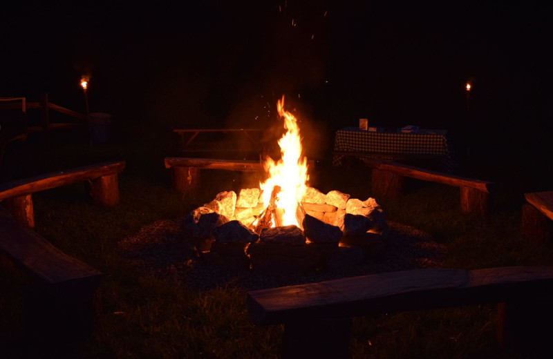 Bonfire at The Lodges at Gettysburg.