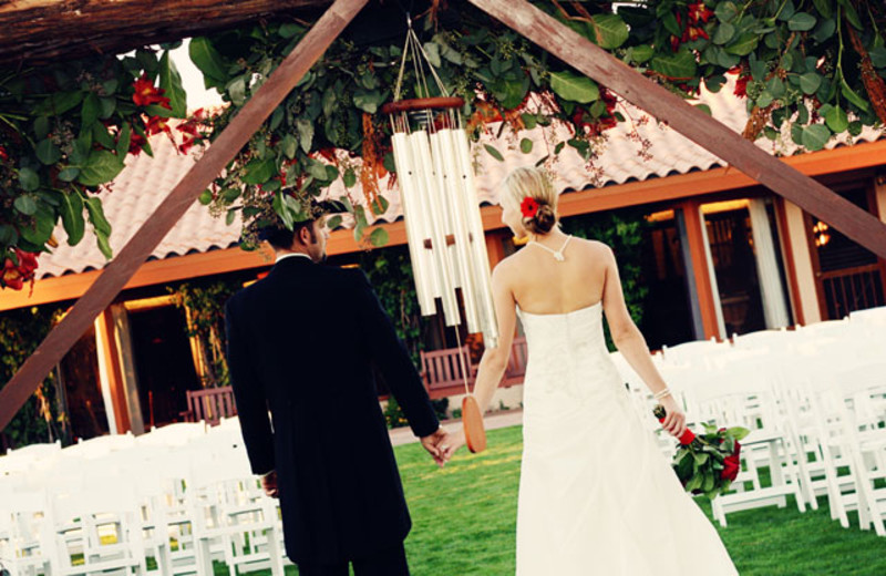 Wedding at Rancho De Los Caballeros.
