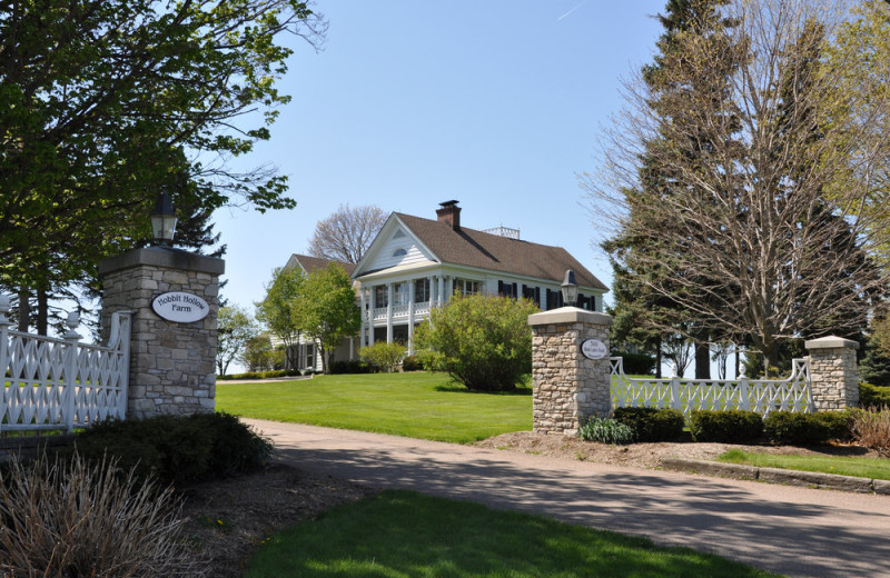 Exterior view of Hobbit Hollow Farm.