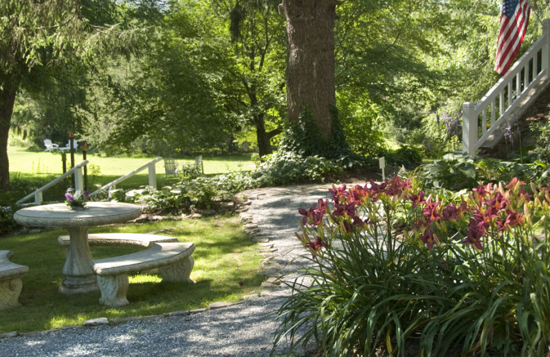 Grounds at Folkestone Inn B&B.