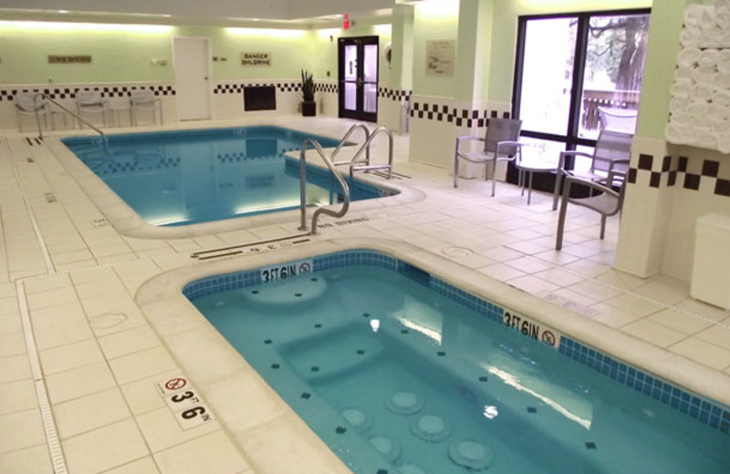 Indoor pool at SpringHill Suites Austin Northwest.