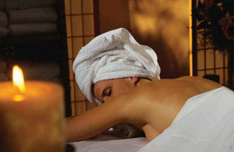 Enjoying The Spa at Eagle Ridge Resort