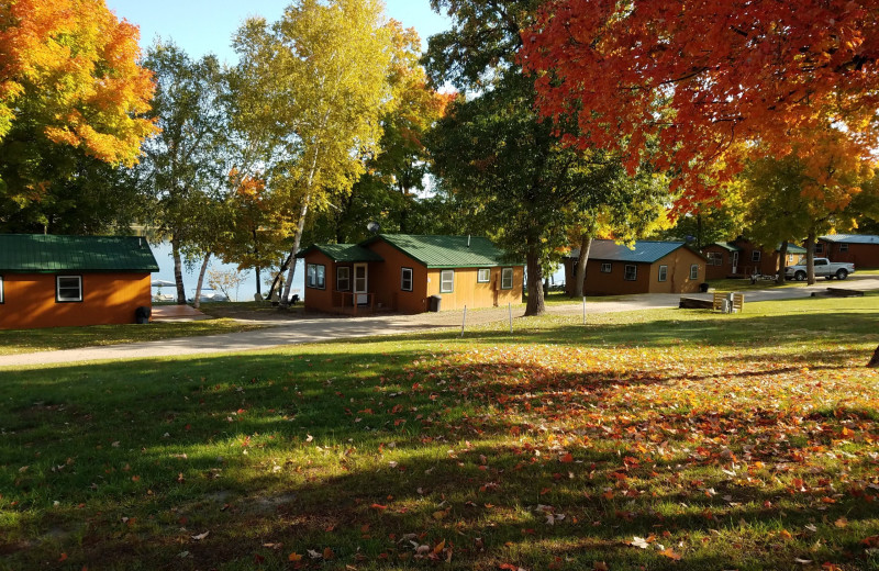 Fall at Northern Lights Resort.