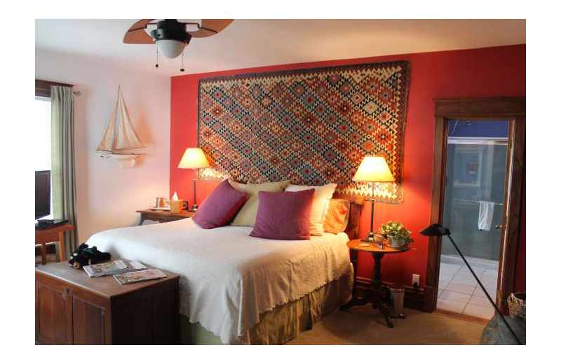 Guest room at Sleeping Bear Bed & Breakfast.