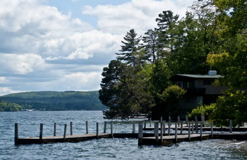 Docks at Sun Castle Resort Lakefront.