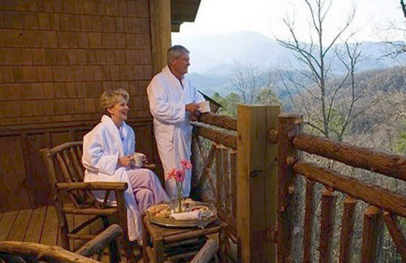 Private Porch at The Lodge at Buckberry Creek