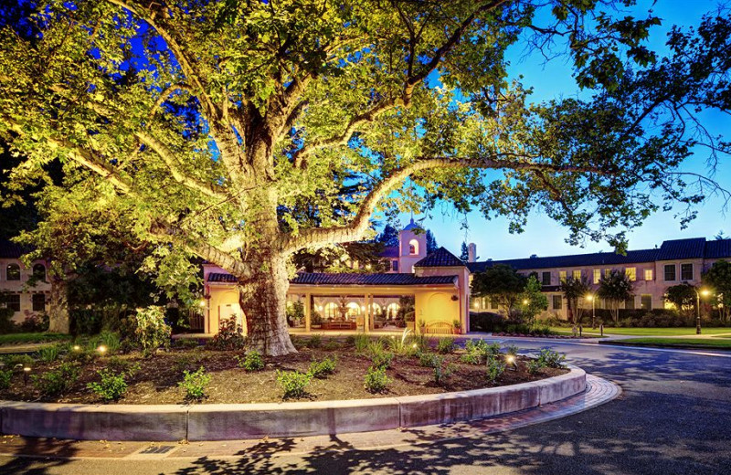 Exterior view of The Fairmont Sonoma Mission Inn & Spa.