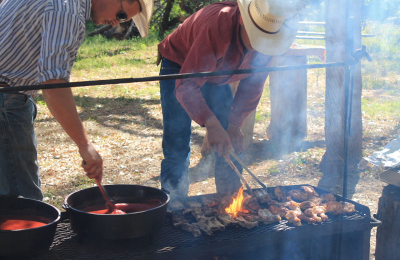 BBQ at Circle Z Ranch.