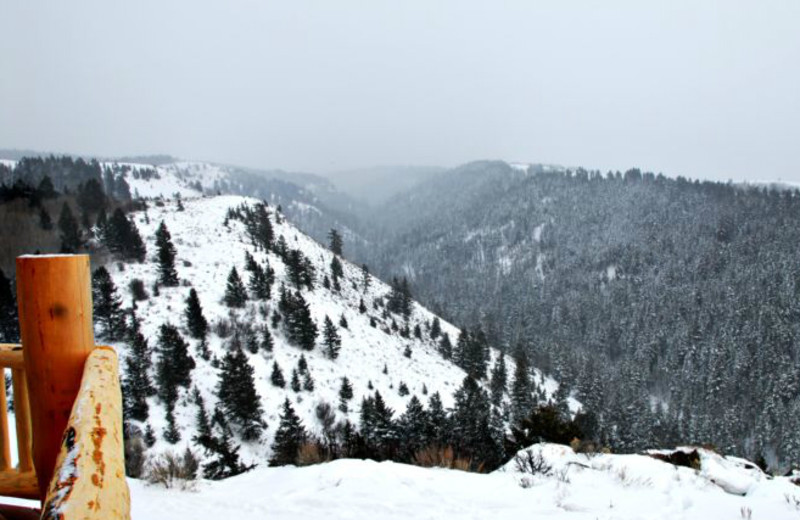 Mountain view at Rocky Mountain Elk Ranch 