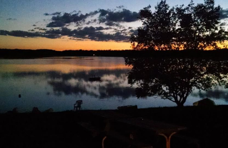 Lake view at Birch Bay Resorts.