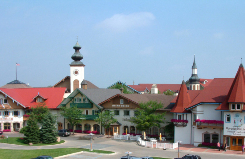 Exterior view of Bavarian Inn of Frankenmuth.