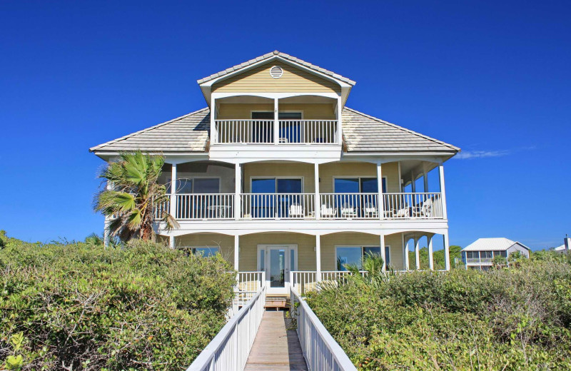 Rental exterior at Resort Vacation Properties of St. George Island.