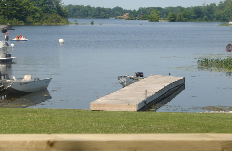 Lake view at Sunnylea Resort.