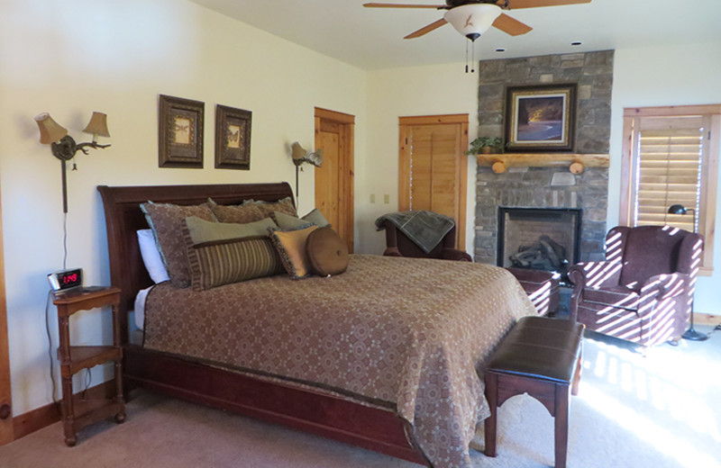 Rental bedroom at Access Winter Park.