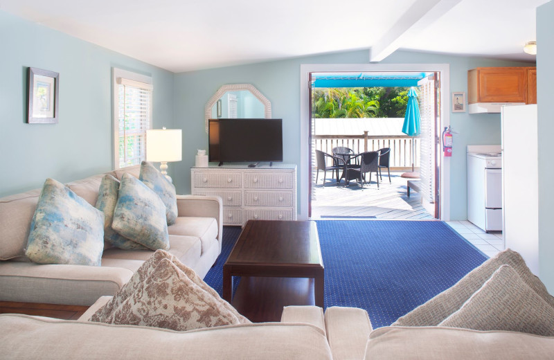 Guest room at Westwinds Inn.