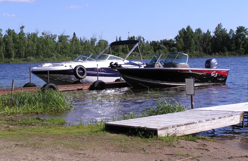 Boats at Kokomo Resort.