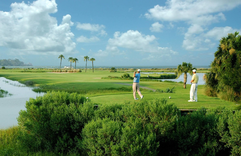 Golf course at Fripp Island Golf & Beach Resort.