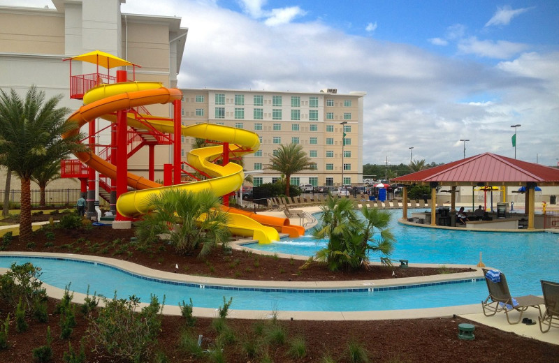 Exterior view of Coushatta Casino Resort.