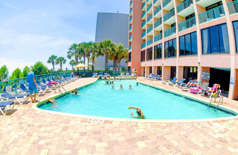 Pool at Sandcastle Oceanfront Resort - South Beach.