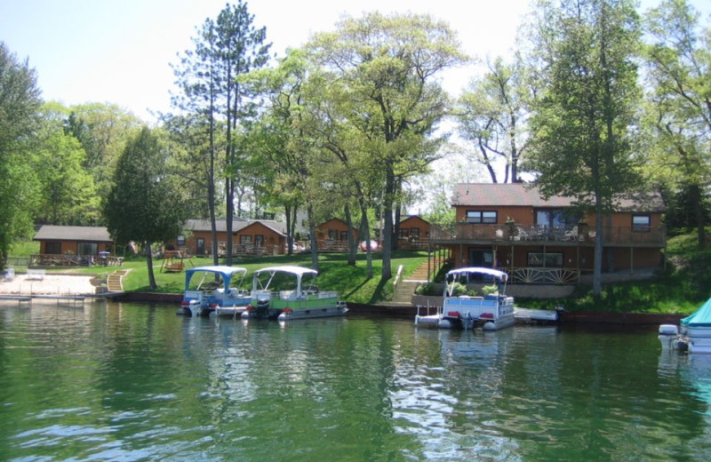 Cabins at Clear Lake Resort.